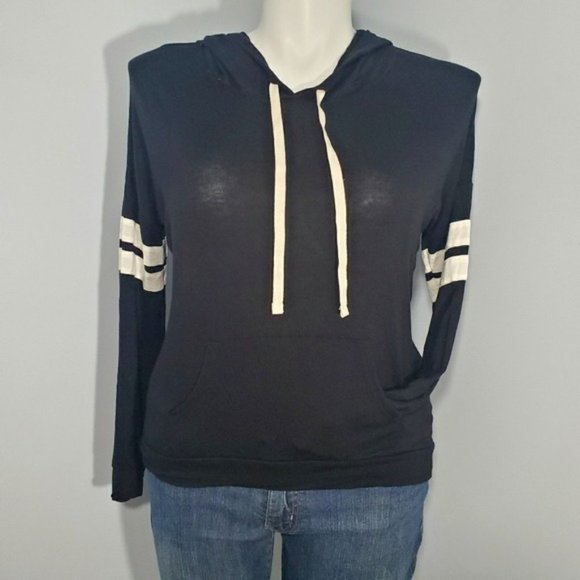 Pink Republic Long Sleeve Hooded Top Large